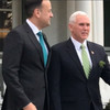 'A very nice gesture': Mike Pence tells Leo Varadkar that his partner Matt would be welcome in his home