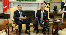 Trump and Leo become 'fast friends' yesterday (just don't mention Doonbeg)