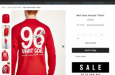 Topman 'unreservedly apologises' after claims it was selling t-shirt referencing Hillsborough disaster