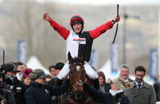 Jockey dislocates her shoulder, pops it back in, wins her first Cheltenham race