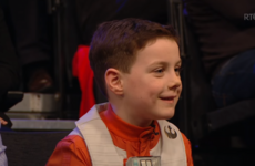 A kid from the Toy Show returned to RTÉ to invite Mark Hamill to play with his friends on their road