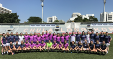 Ladies football All-Stars put on an exhibition in Bangkok with a couple of cracking goals