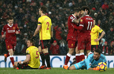 Super Salah scores 33rd, 34th, 35th and 36th of the season as Liverpool blast past Watford