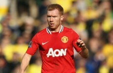 Scholes' return shows United are weak, says Vieira