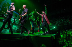 The Script bought a round for 8,000 fans in Belgium for Paddy's Day