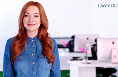 Lindsay Lohan is the new spokesperson for, eh, Lawyer.com... It's the Dredge