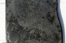 12th Century graffiti art uncovered as part of medieval discovery in Dublin's Coombe