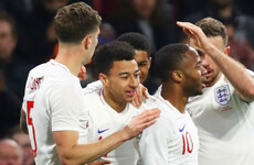 Lingard's first international goal sees England defeat the Dutch on Koeman's debut