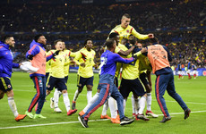 Quintero stuns France as Colombia complete spectacular comeback