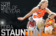 Cora Staunton caps impressive few months in Oz with Giants' Goal of the Year