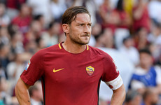 'Superhero' Totti marks 25th anniversary of Roma debut