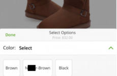Groupon have been slammed for using a racist slur to describe a pair of boots