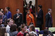 Malala has returned to Pakistan for the first time since she was shot by a Taliban gunman