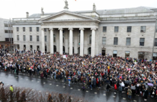 Powerful #IBelieveHer rallies took place all over Ireland today