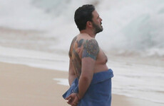 Ben Affleck says he's doing "just fine" in response to a fat-shaming article about his "great sadness"
