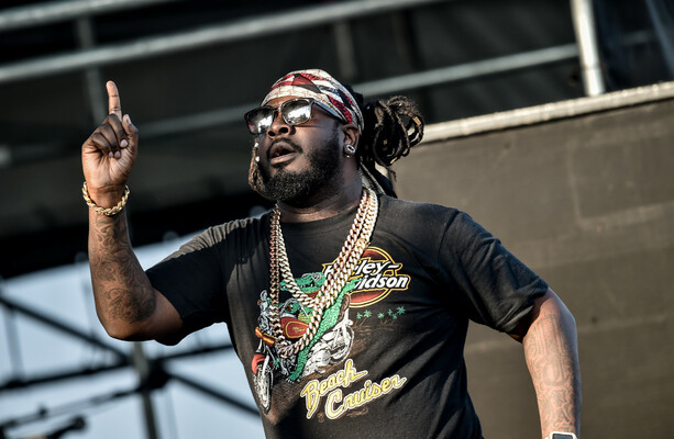 T-Pain has explained exactly how that girl was wearing all of