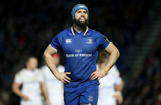 Scott Fardy starts in the back row for Leinster's showdown with Saracens
