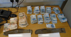 Gardaí find thousands of euro hidden in socks after man runs away from checkpoint