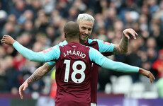 Fired-up Hammers edge closer to safety as home defeat leaves West Brom looking doomed