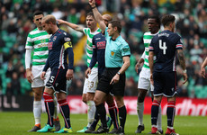 Rodgers sees red over 'disgraceful' tackle as Celtic close in on seventh straight title
