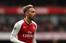 'That's what friends are for': Aubameyang happy to give up hat-trick bid