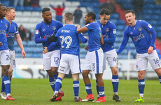 Jack Byrne smashes home from 20 yards and Eoin Doyle earns Oldham much-needed win