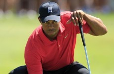 No pain for Woods, not much gain in putting