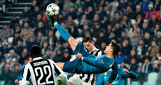 Cristiano Ronaldo has just scored one of the all-time great Champions League goals