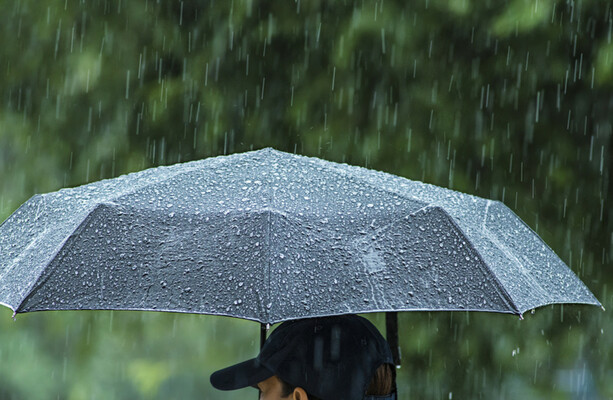It's bucketing down this morning, and temperatures are set to drop as ...