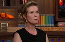 Cynthia Nixon was scarlet when fans applauded Big for getting Carrie a closet in the SATC movie