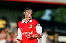 The Irishman who made his Premier League debut under Arsene Wenger