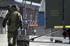 A building site was evacuated after an artillery shell was found in Dublin's Liberties today