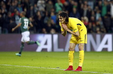 Edinson Cavani missed an absolute sitter last night - and it wasn't even that close