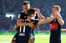 Bayern Munich secure sixth Bundesliga title in a row with five games to spare