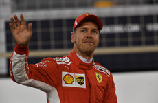 Vettel takes pole as Ferrari lock-out Bahrain front row