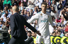 'Sometimes he needs to rest': Zidane explains Ronaldo's derby withdrawal
