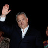Hungary's right-wing prime minister claims victory in election