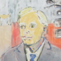 People aren't quite sure what to make of the portrait Francis had painted of him on At Your Service