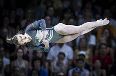 Alice Kinsella, daughter of ex-Ireland midfielder Mark, strikes gymnastics gold for England