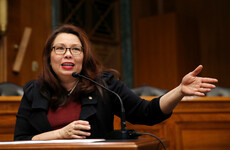 Iraq War veteran becomes first US senator to give birth while in office