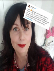Marian Keyes raised over €3,000 for Together For Yes with her own Twitter drive