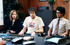 Chris O'Dowd addressed fan theories about the IT Crowd on the Late Late Show with James Corden