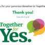 Irish people gave some heartbreaking, some amazing, and some hilarious reasons for donating to Together for Yes