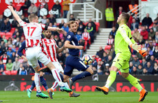 Kane awarded contentious goal against Stoke, but Mo Salah isn't having it