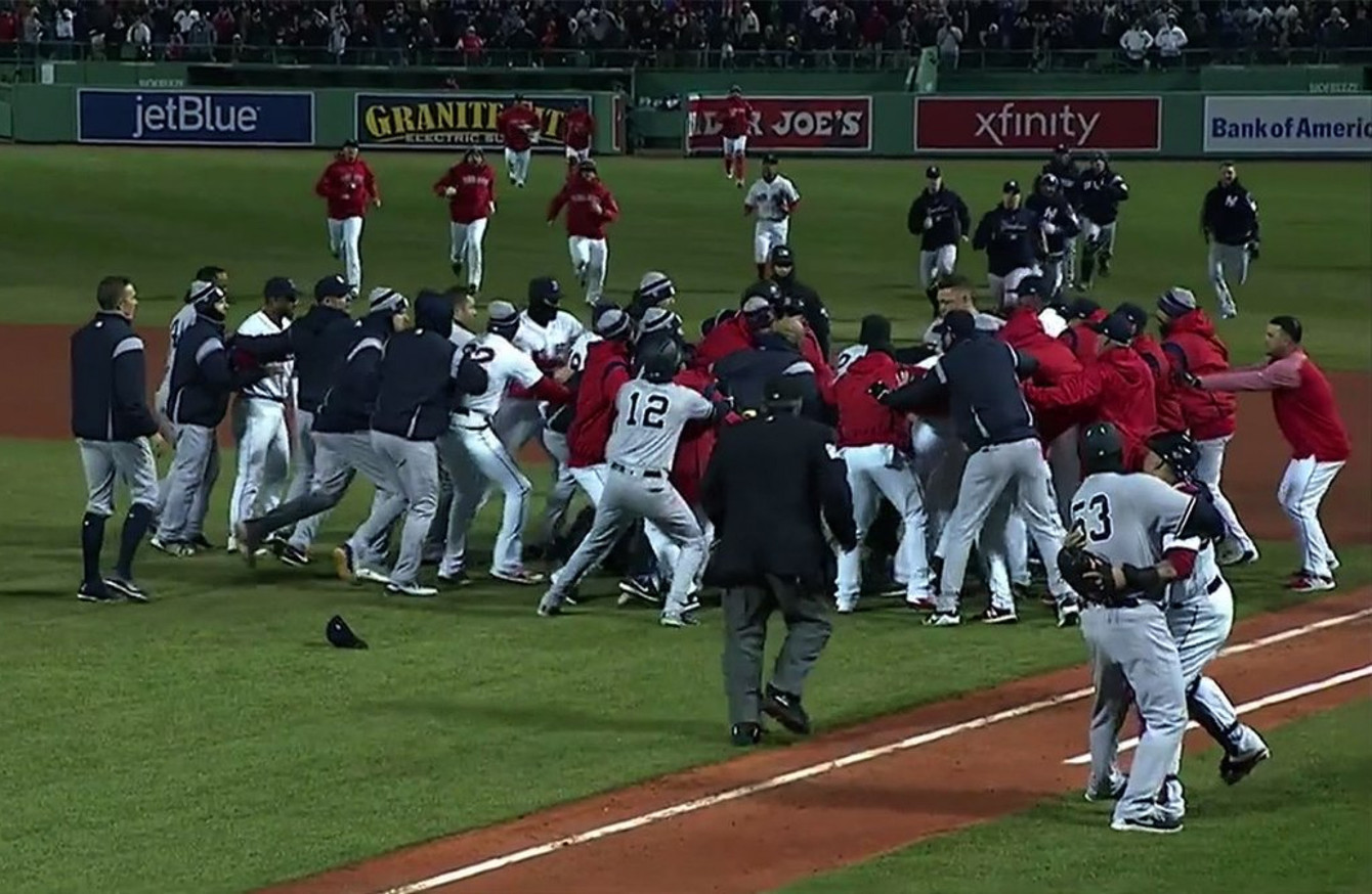 Yankees and Red Sox clear benches in brawl that renewed baseball's