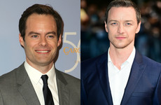 Bill Hader and James McAvoy are in talks to play the grown-up kids in the IT sequel