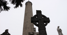 This is the view from O'Connell Tower in Glasnevin Cemetery, reopened after almost 50 years