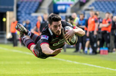 Eight-try Edinburgh rip Scarlets apart to edge towards Pro14 playoffs