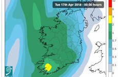 The rainfall warning from earlier has been extended to 7 more counties