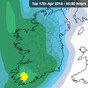 The rainfall warning from earlier has been extended to 7 more counties